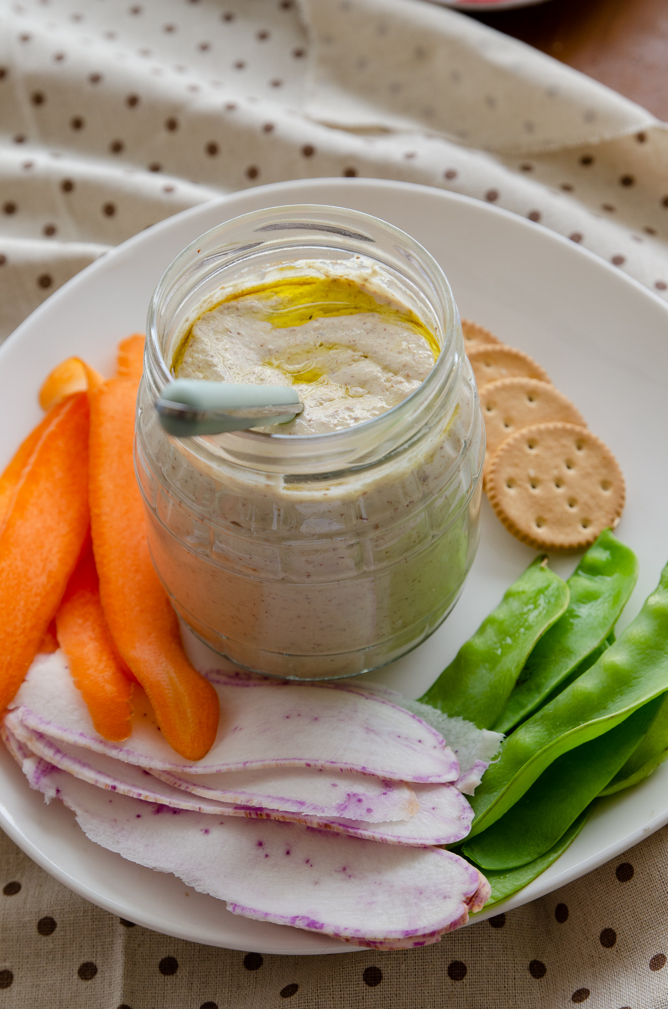 Patê Vegano de amêndoa