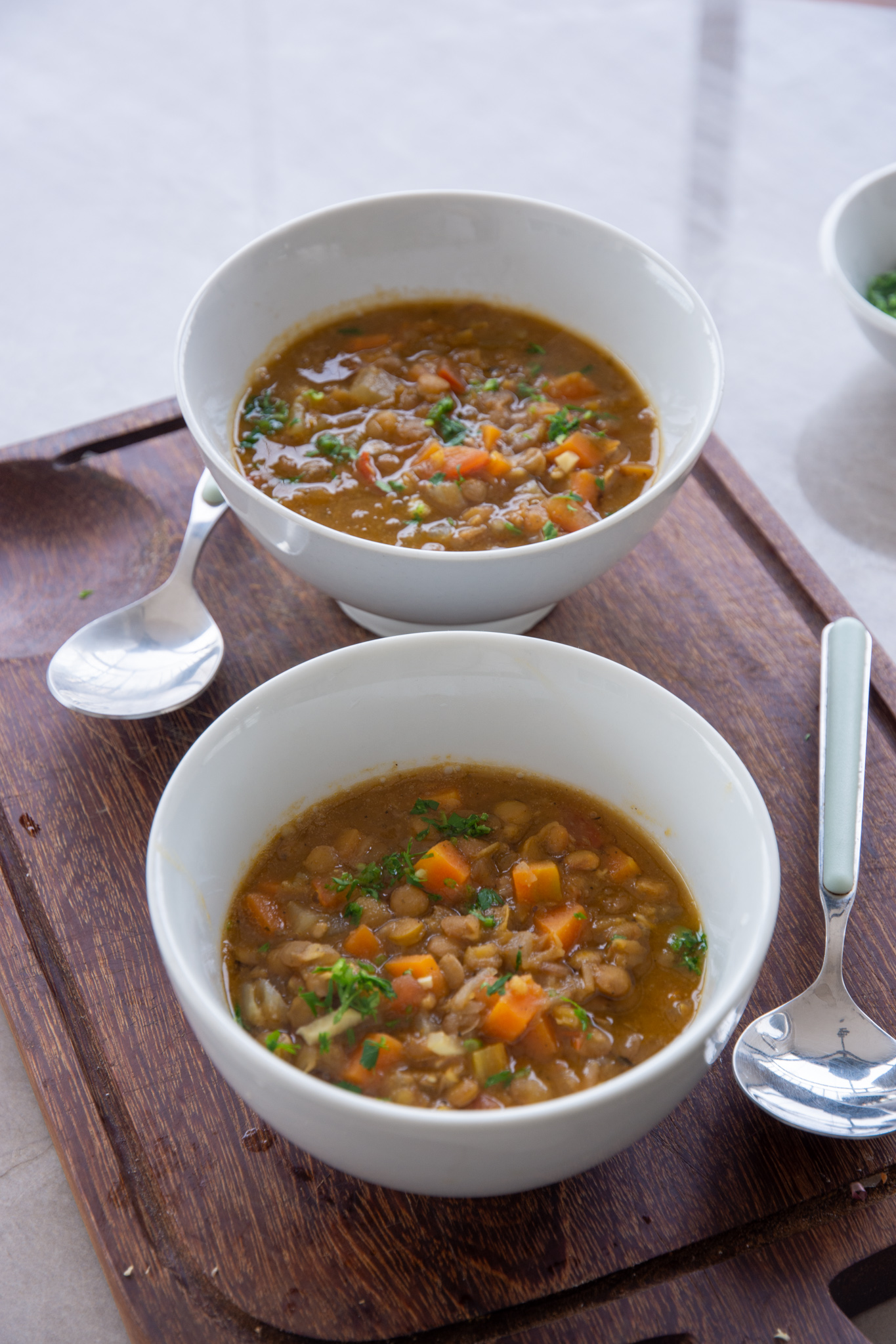 Como fazer sopa de lentilha
